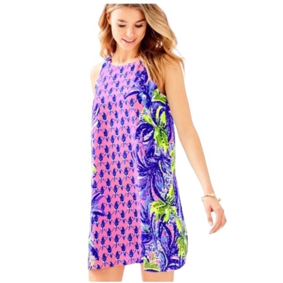 NWT Lilly Pulitzer Jackie silk shift dress - Picture 1 of 7